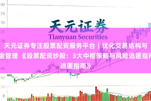 天元证券专注股票配资服务平台｜优化交易结构与资金管理 《股票配资炒股：3大中枢策略与风险逃匿指南》